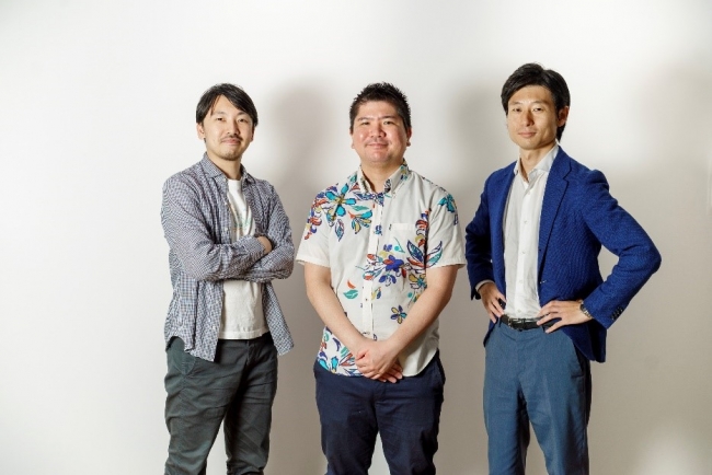 画像注)左から取締役CSO武田 修一、代表取締役CEO澤岻 優紀、取締役CFO浅野 雄太-OLTA株式会社