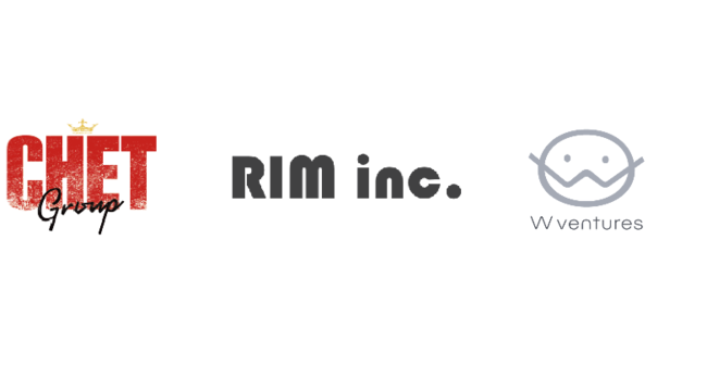 RIM株式会社が資金調達、株式会社CHET Group と W ventures株式会社が出資