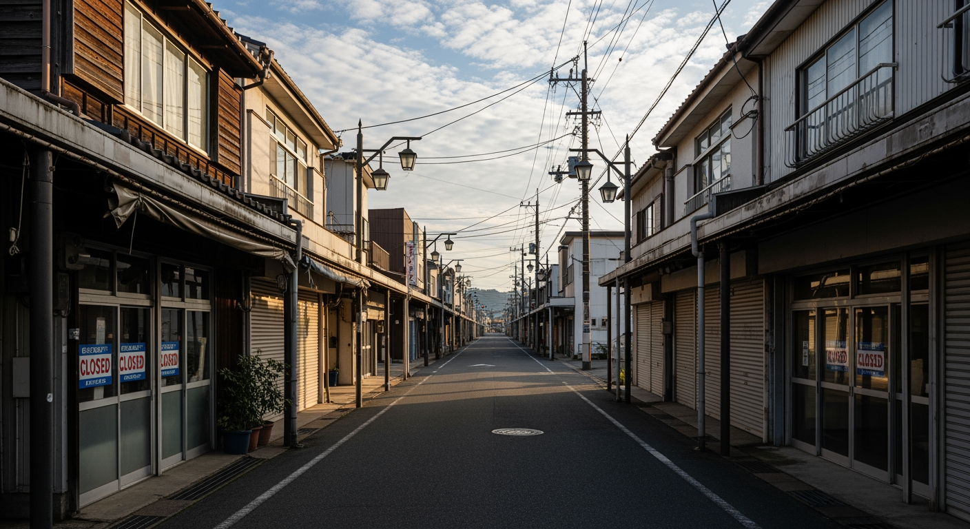 高知県内中小企業を守れ。共産党県委員会が中小企業への資金支援策を県に要望し、影響を受けた地域の経済状況を表現した画像。