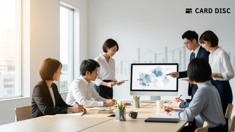 日本中小企業金融サポート機構のファクタリング解説に関連する小規模事業のコラボレーションシーン。